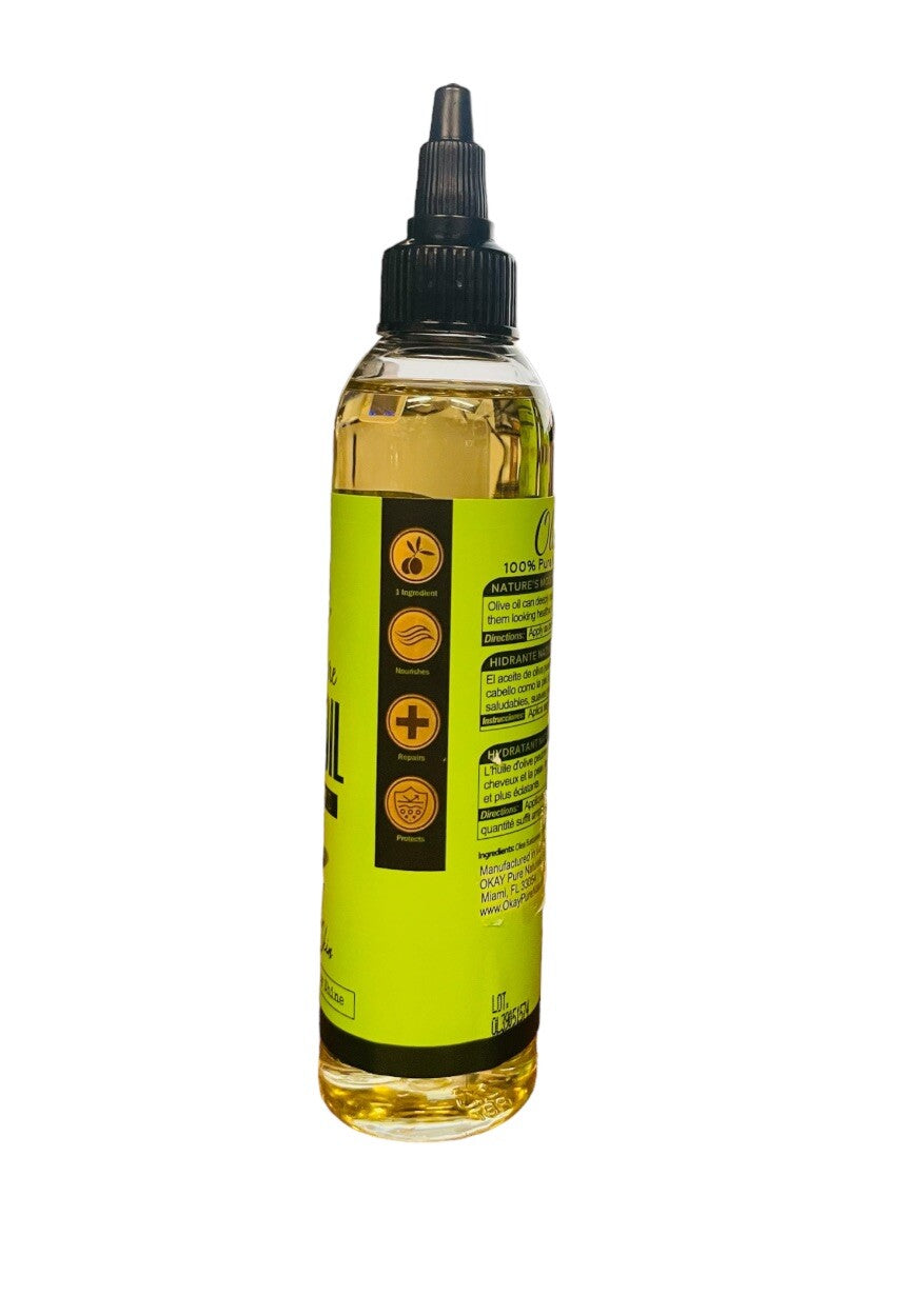 Pure Olive Oil for Skin & Hair - Moisturizer & Hair Treatment 4oz