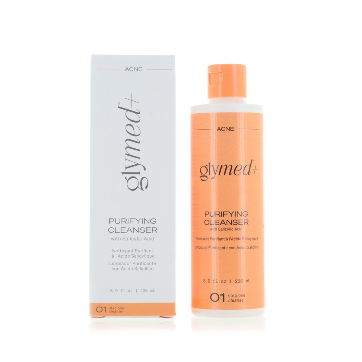 Purifying Facial Cleanser with Salicylic Acid - Oily & Acne-Prone Skin 236ml