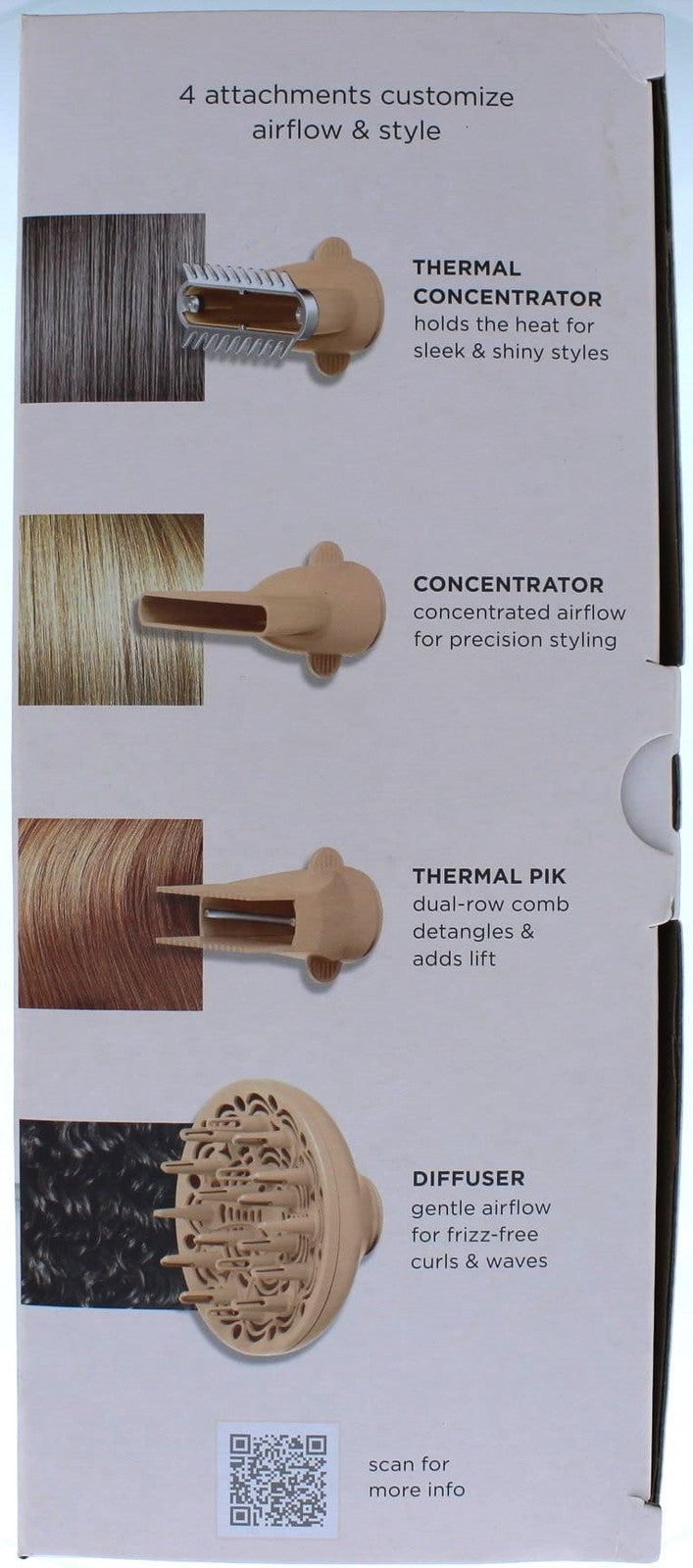 Conair Infiniti Pro Ionic Ceramic Hair Dryer with Attachments
