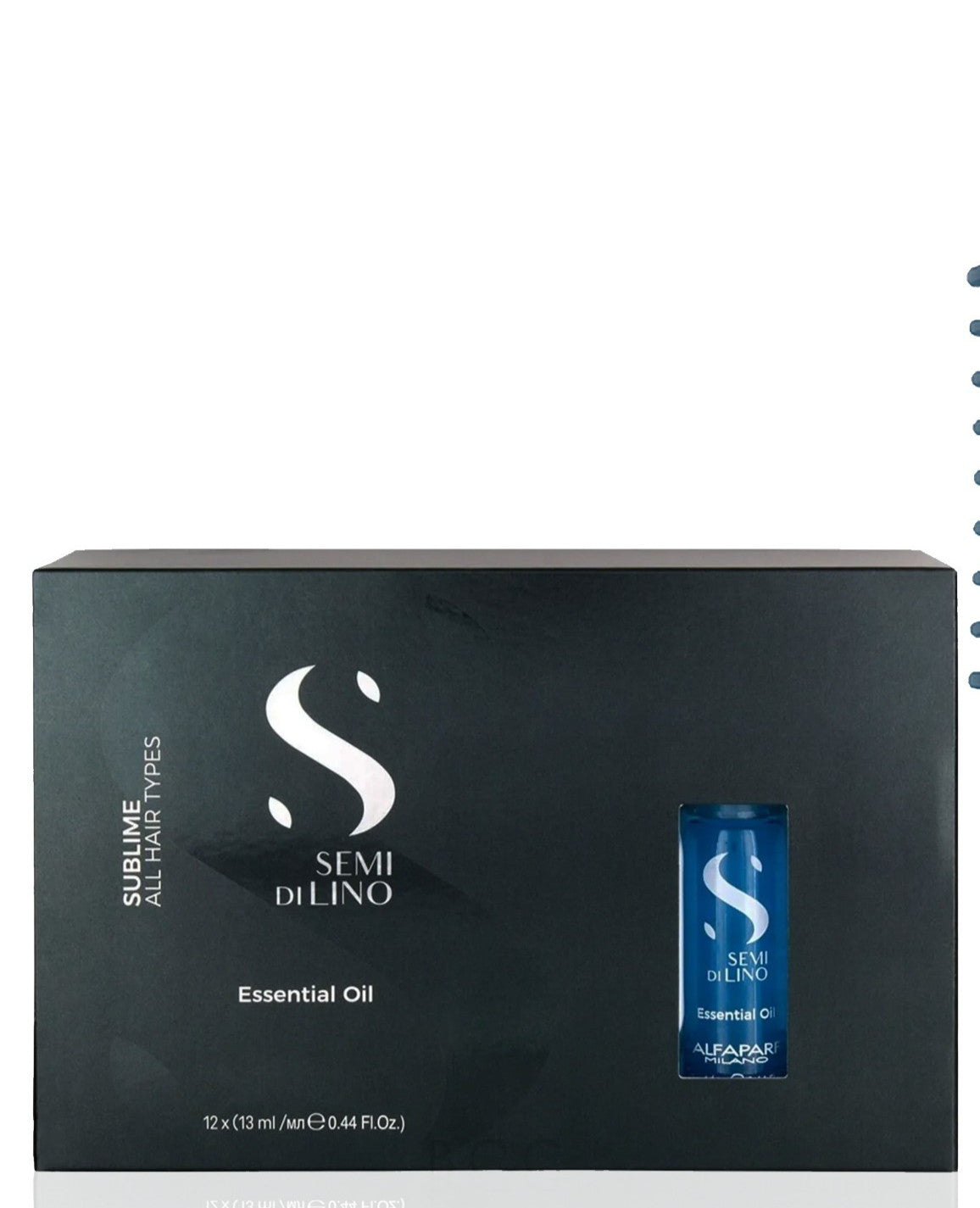 Alfaparf Milano Semi Di Lino Essential Hair Oil Vials 12 Pack - Nourishing Treatment