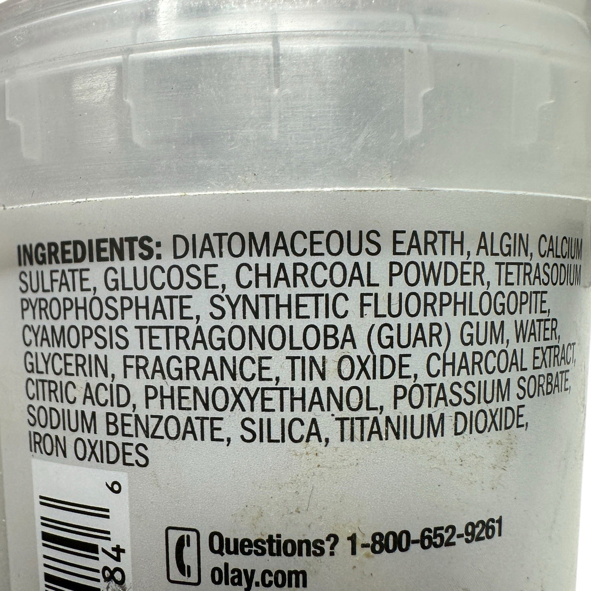 2 Pack Olay Charcoal Detoxifying Body Mask 0.35 oz Peels to Extract