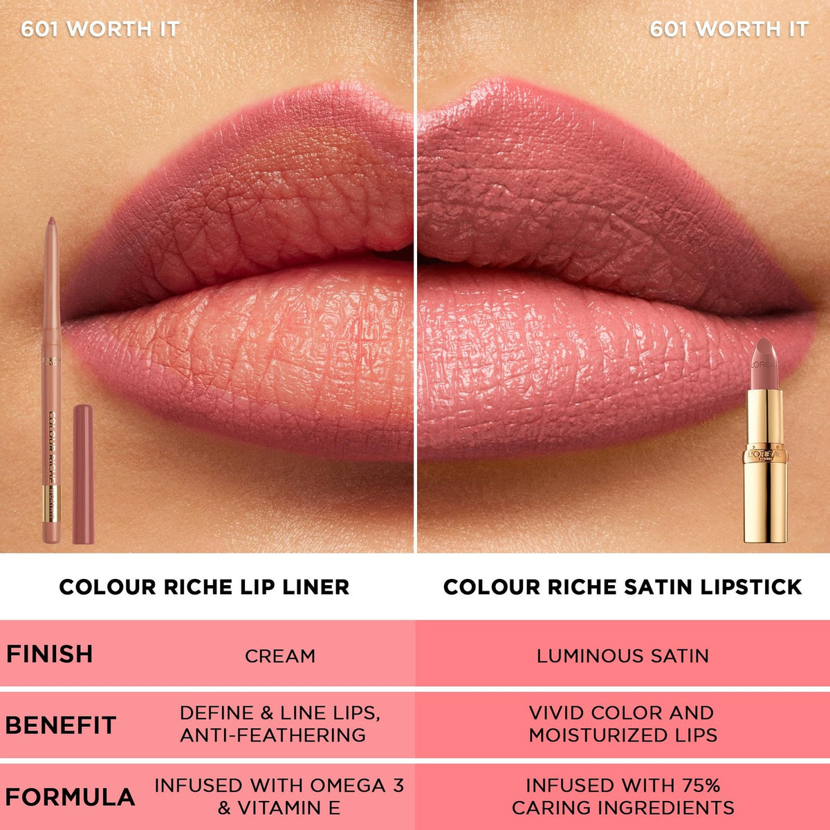 Lip Liner Pencil Creamy Lip Contour with Omega 3 & Vitamin E - Toffee To Be