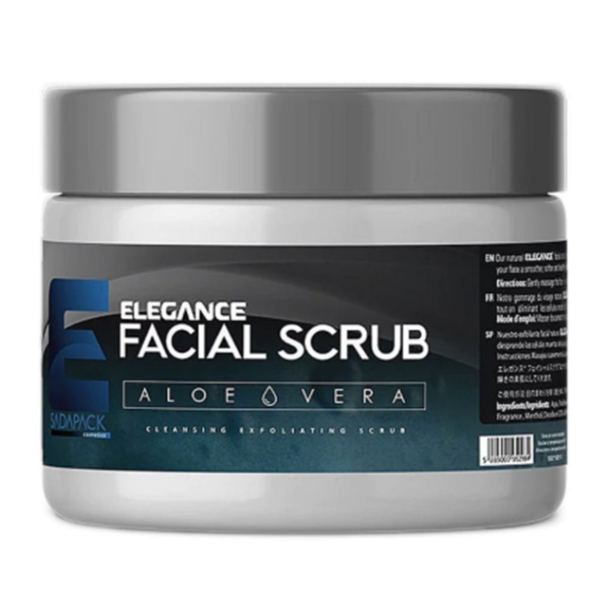 Elegance Facial Fresh Scrub Aloe Vera BLACK 17.6oz