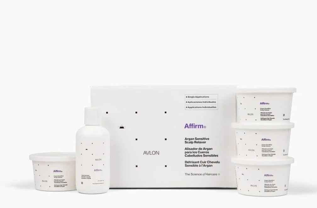 Affirm Sensitive Scalp Creme Relaxer Kit 4 App.