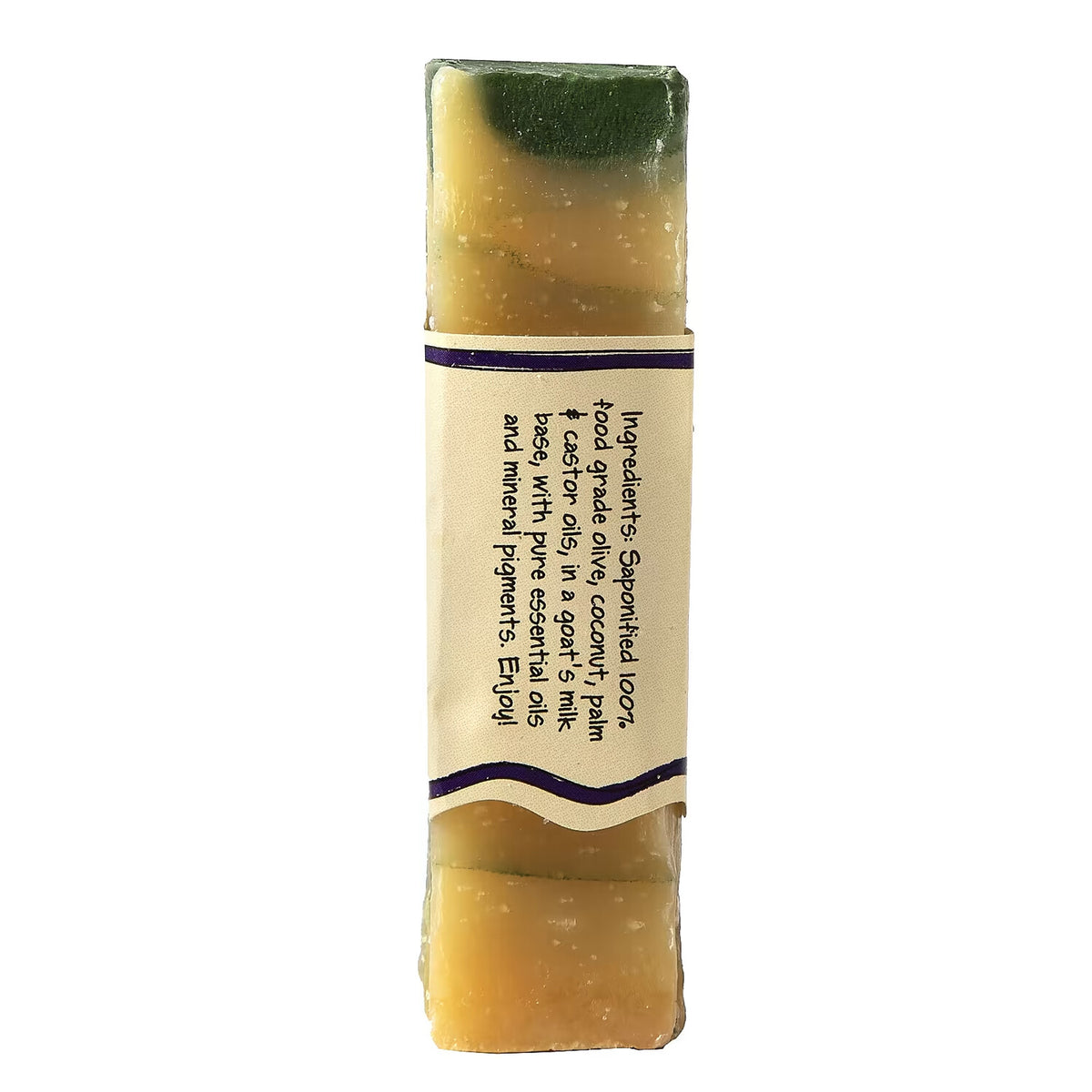 Goat's Milk Soap with Lemongrass - Handmade Natural Bar, 3 Ounces