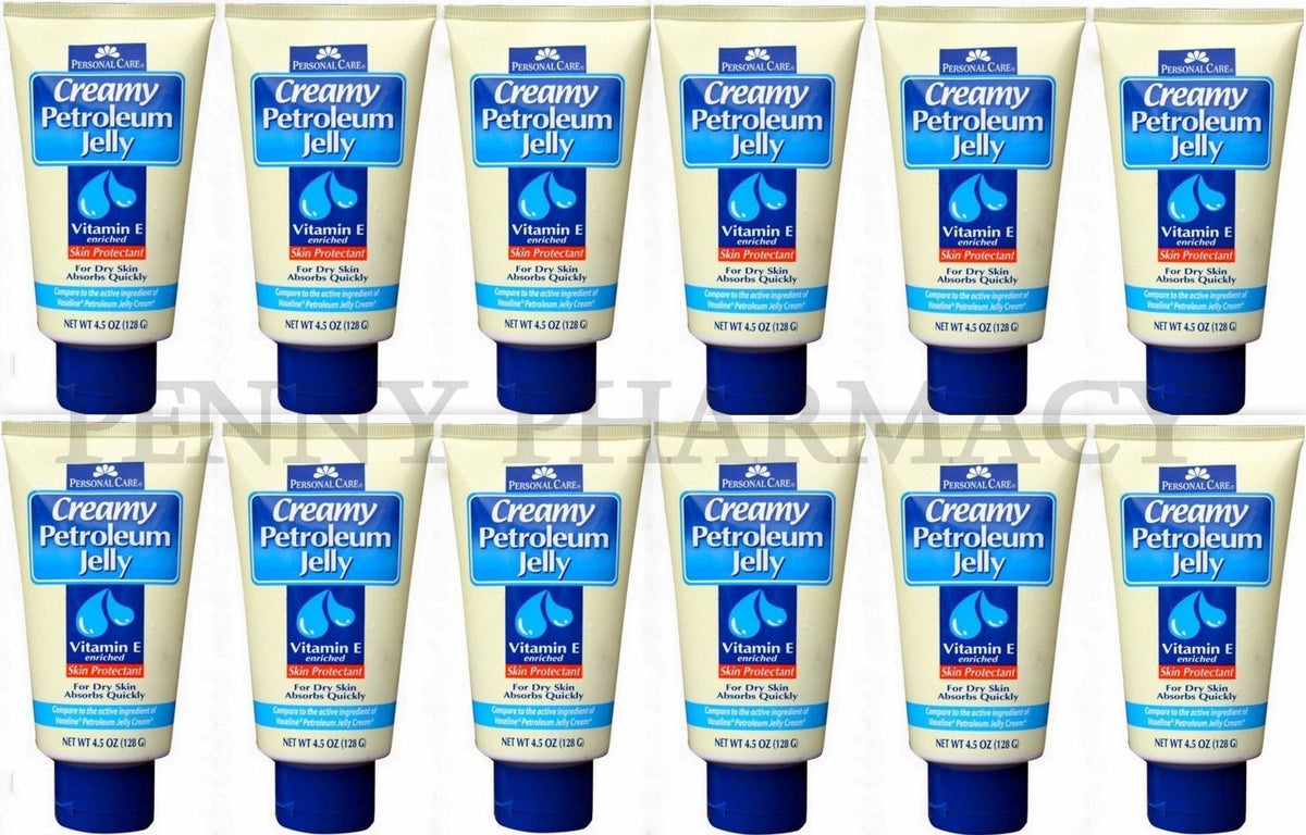 Petroleum Jelly with Vitamin E, 4.5 oz (12-Pack)