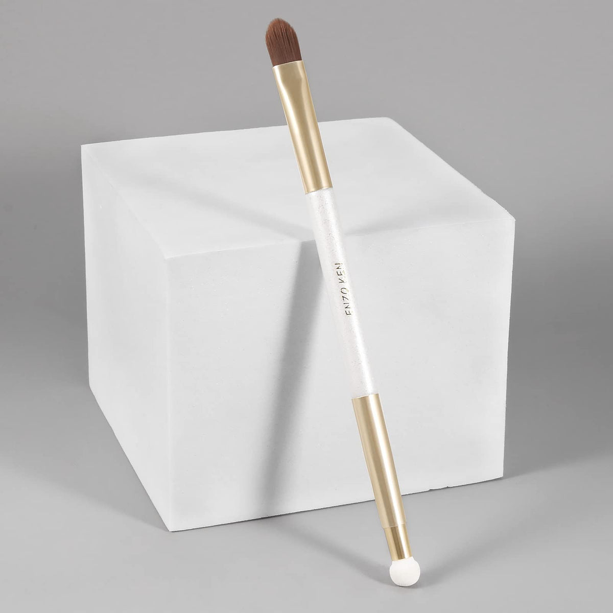 Small Flat Concealer Brush Under-Eye Sponge Blending Makeup Tool
