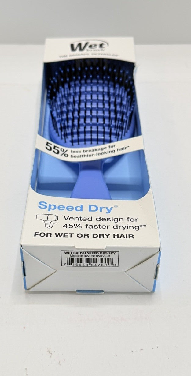 Vented Detangling Hair Brush for Wet & Dry Hair - Sky Blue