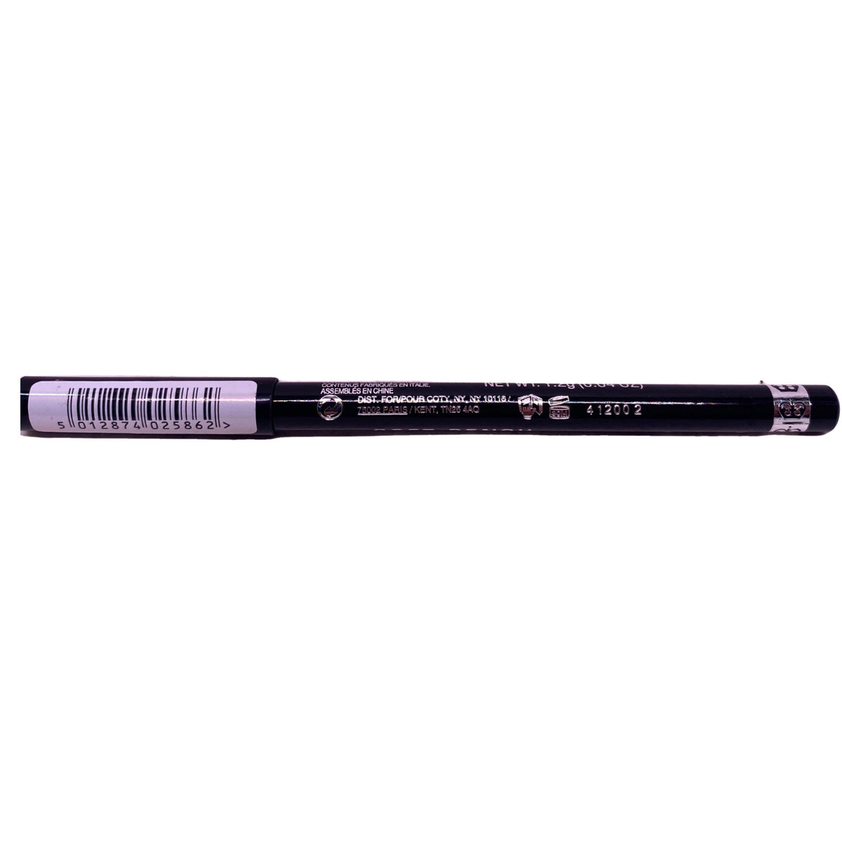 Kohl Eye Pencil Set - 6 Pack Black Eyeliner for Smudge-Proof Makeup