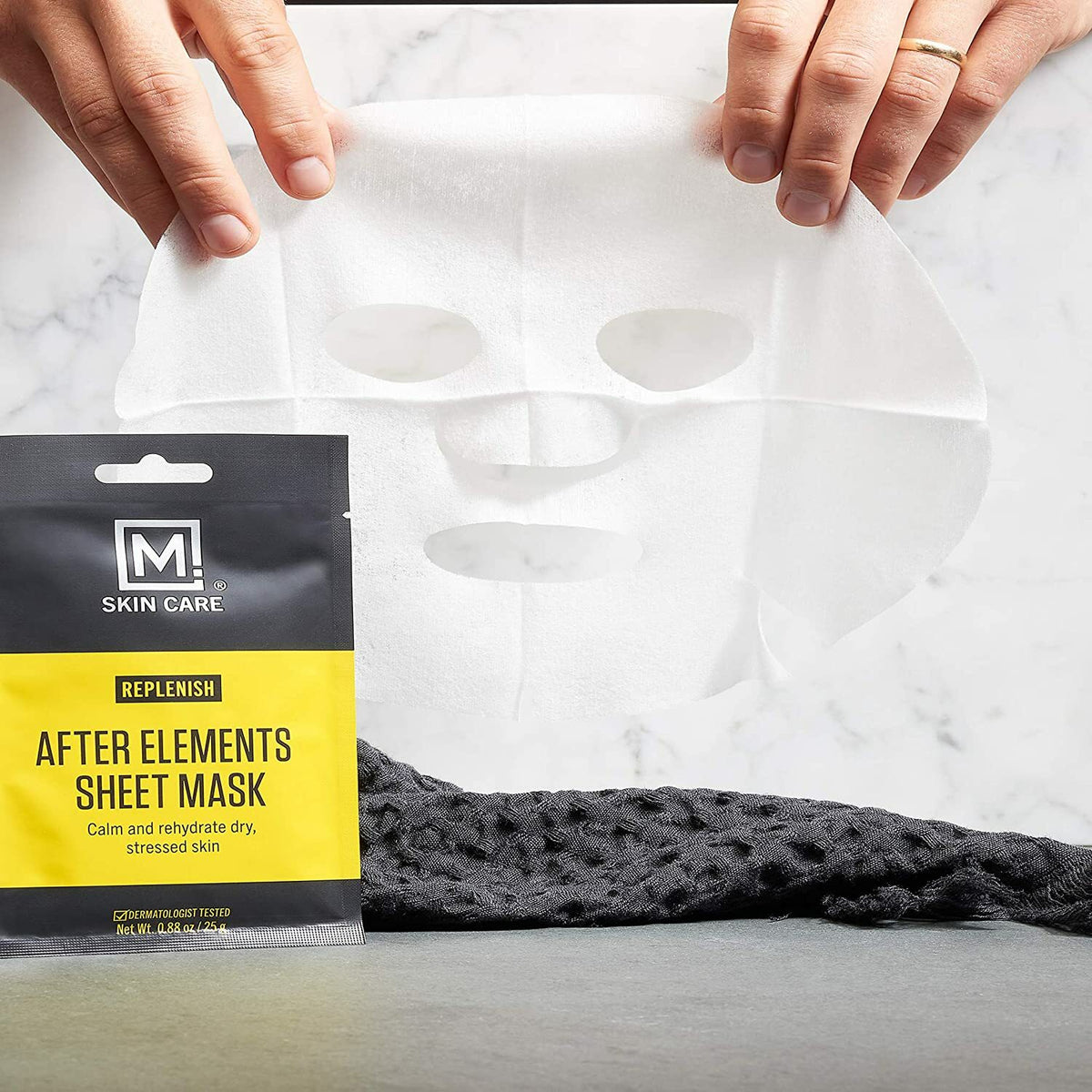 Men's After-Shave Sheet Mask Set - 9 Pack Facial Treatment