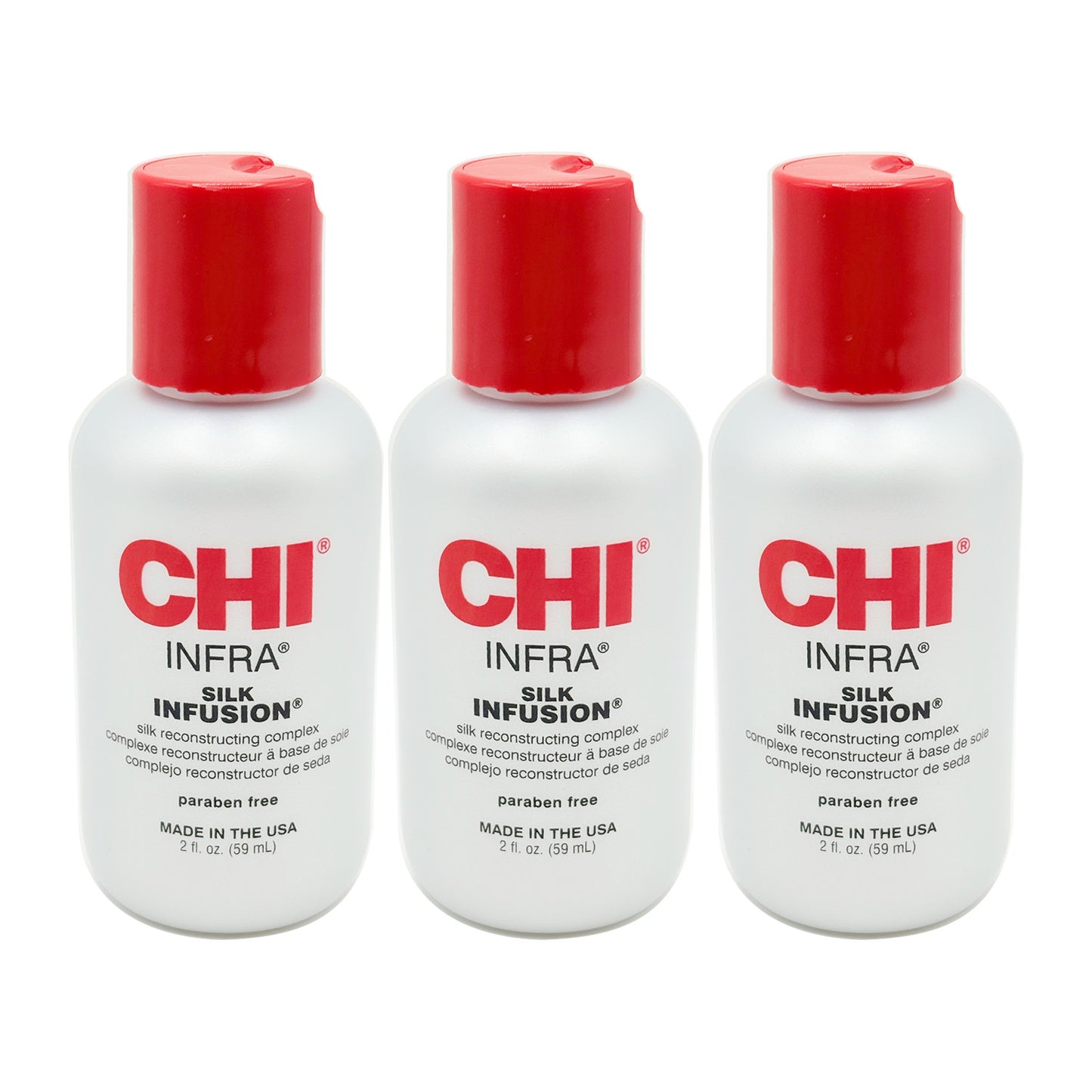 Hair Reconstructing Silk Infusion Treatment - 2oz, Pack of 1-3