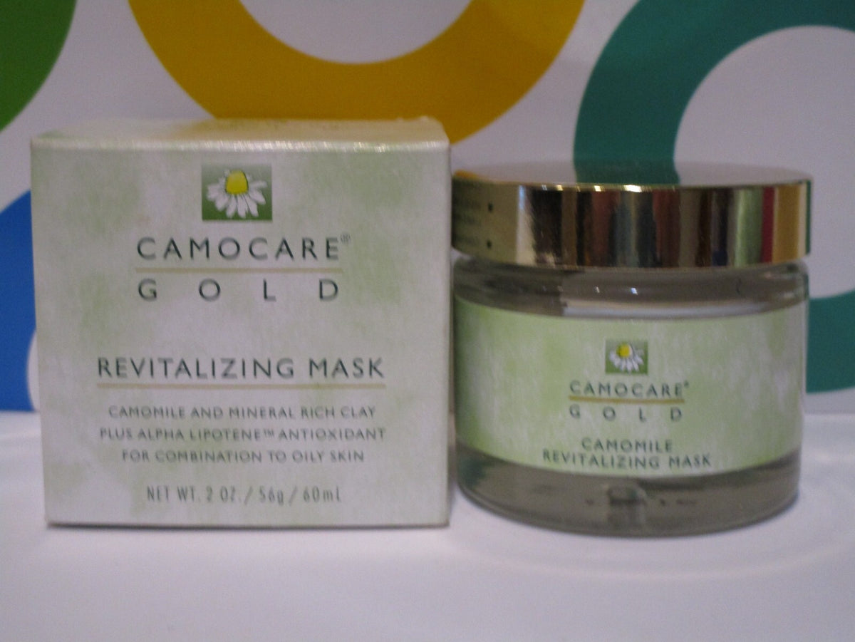 Revitalizing Camomile Face Mask - 2 Oz Gold Skin Care Treatment