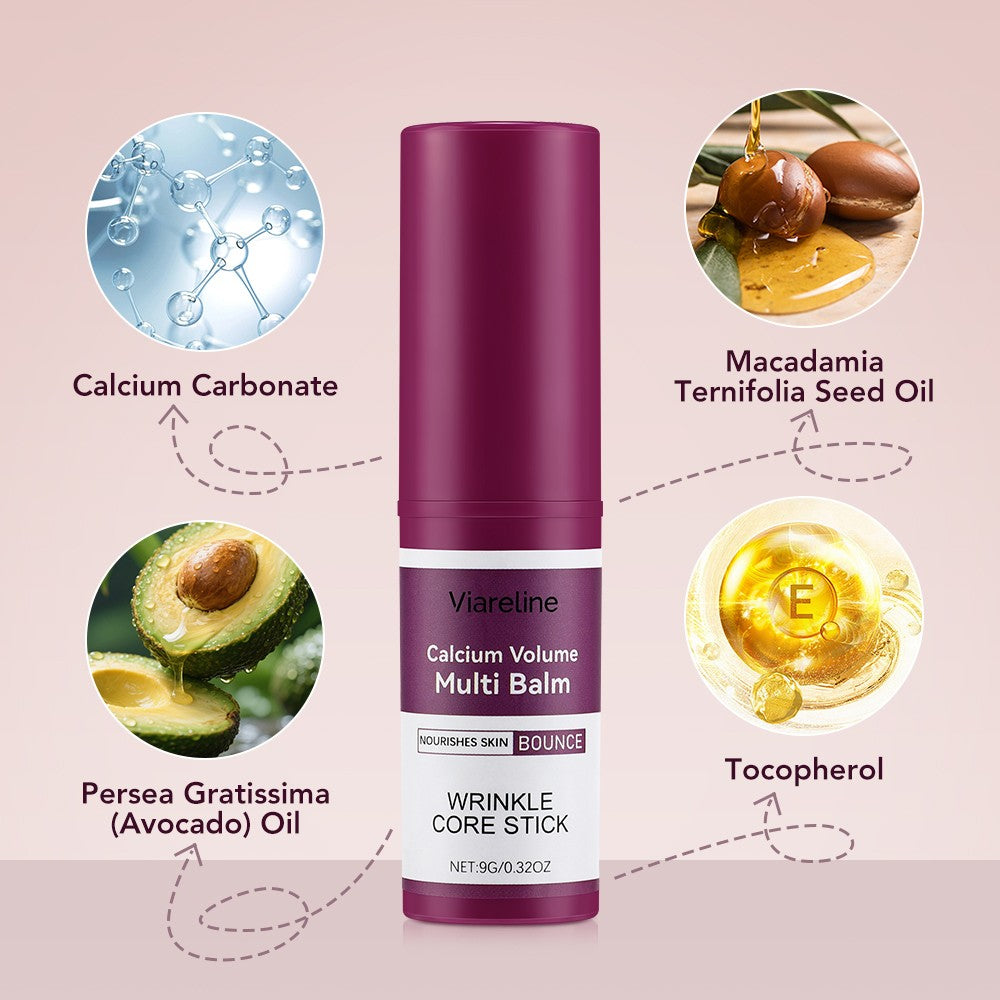Calcium Volume Multi Balm Stick Anti-Aging Hydrating Firming Skin Care 2 Pack
