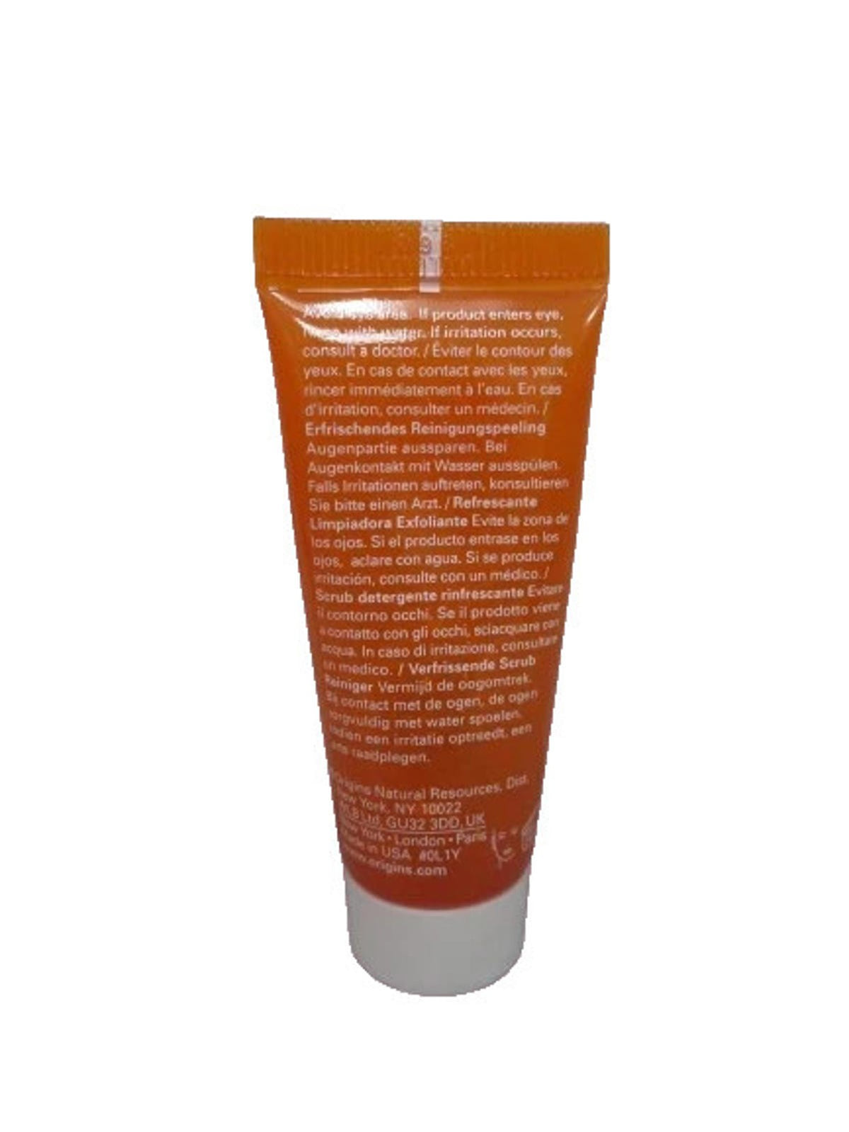 Origins Ginzings Refreshing Facial Scrub Cleanser 0.5oz Pack of 3