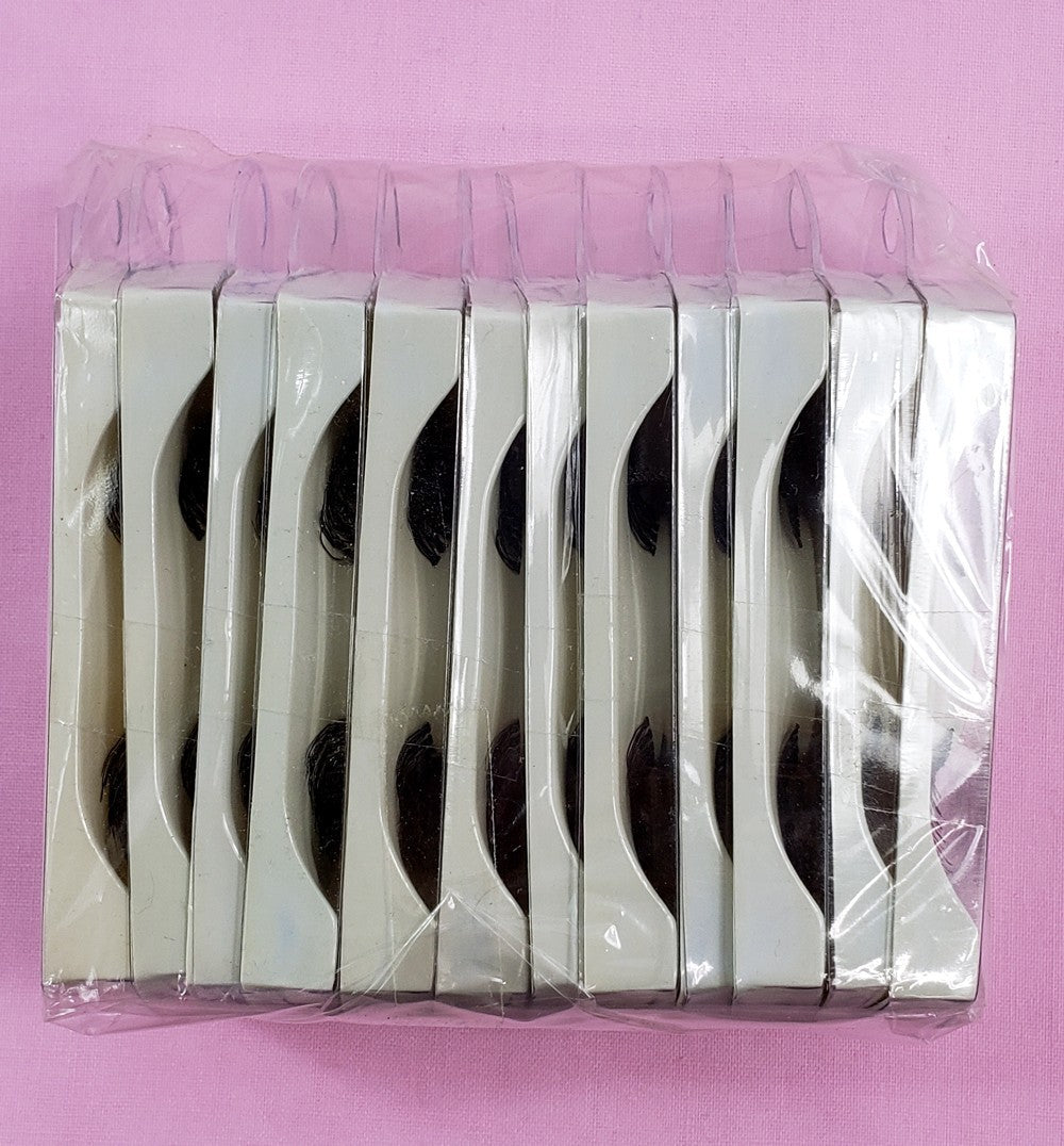 False Eyelashes, 12 Pack, 100% Human Hair, #218 NaturalTouch