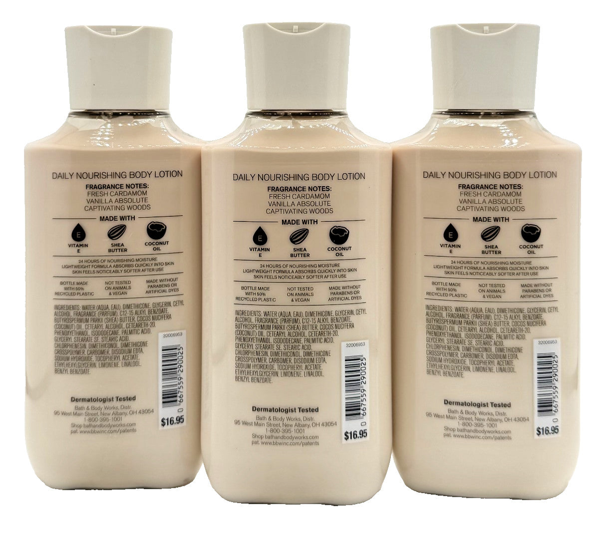 Vanilla Romance Body Lotion 8 oz - Set of 3