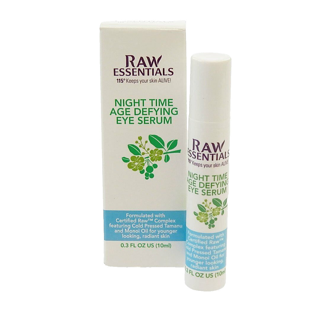 Night Time Eye Serum for Puffy Tired Eyes - Age Defying Skin Care