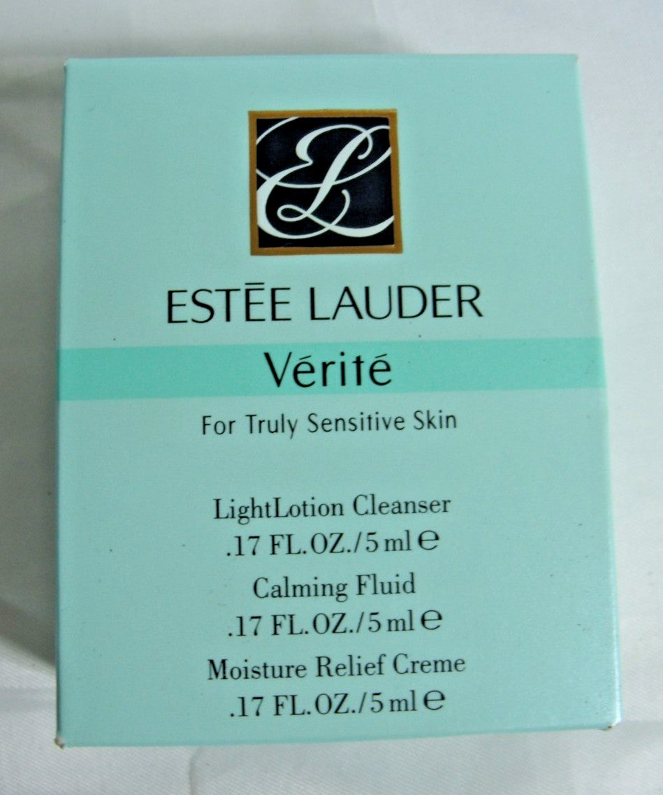 Estee Lauder Verite Sensitive Skin Skincare Lot of 4 - Cleansers & Moisturizers