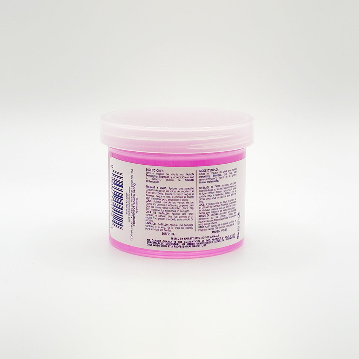 Nairobi Braid N' Shine Extreme Control Gel 4oz for Braids, Locs & Styles