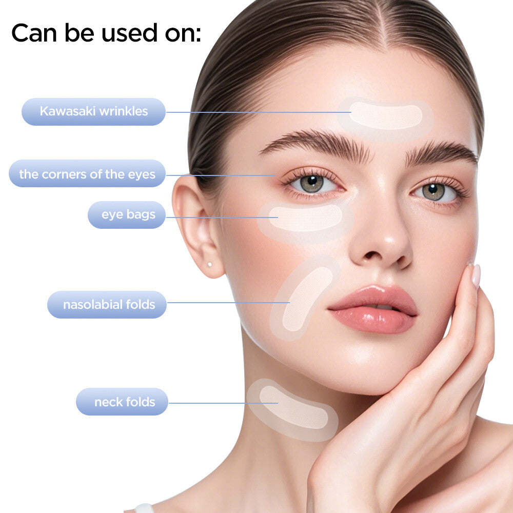 Micro-Needle Eye Patch Set for Wrinkle & Dark Circle Reduction - Hyaluronic Acid