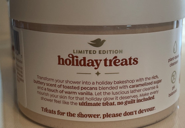 2 Dove Pecan Butter Crunch Body Scrub Limited Edition 10.5 oz.