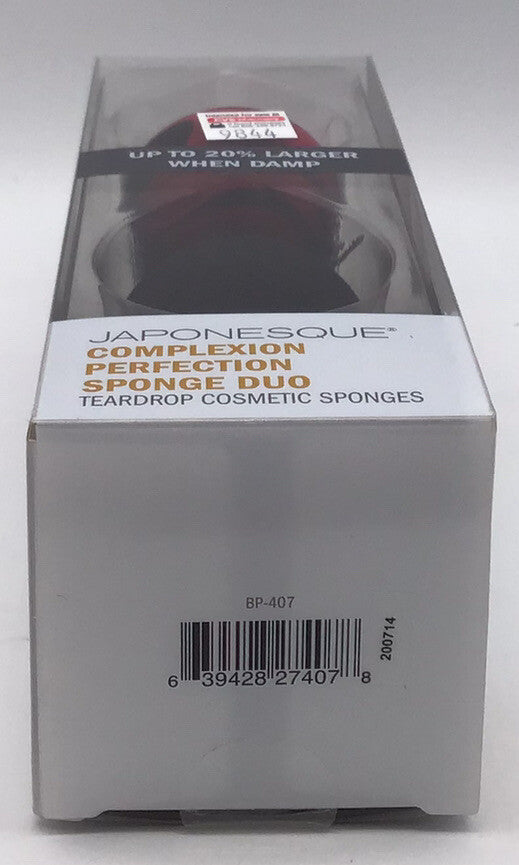 Makeup Sponges Duo Pack - Teardrop Cosmetic Blenders for Foundation & Face