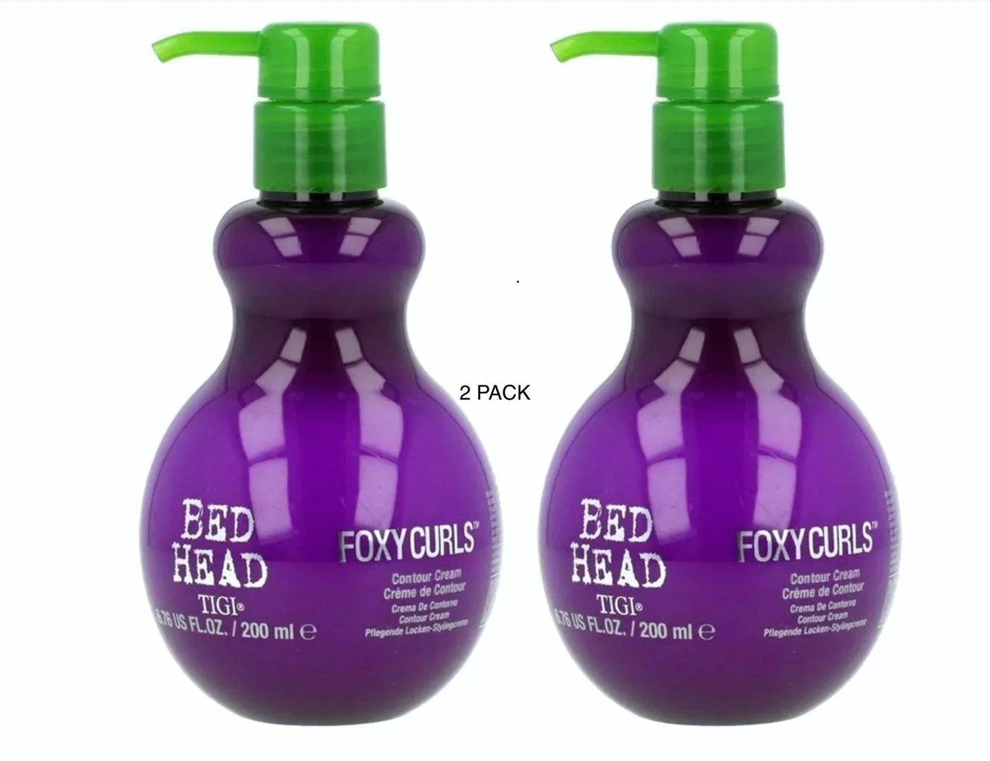 TIGI Bed Head Foxy Curls Contour Creme 6.76 oz for Soft, Managed Curls