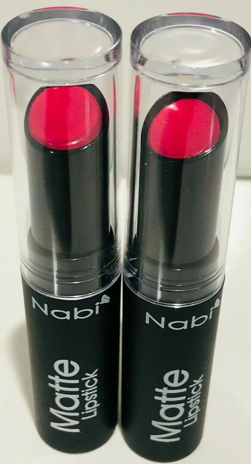 NABI Matte Lipstick MLS03 Pinkle 2 Pack