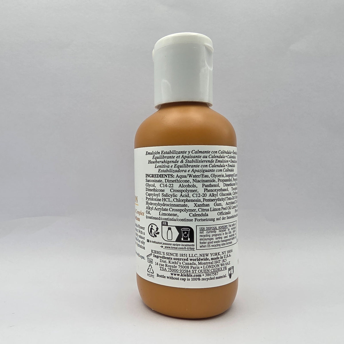 Calendula Skin Soothing & Stabilizing Emulsion - 125ml