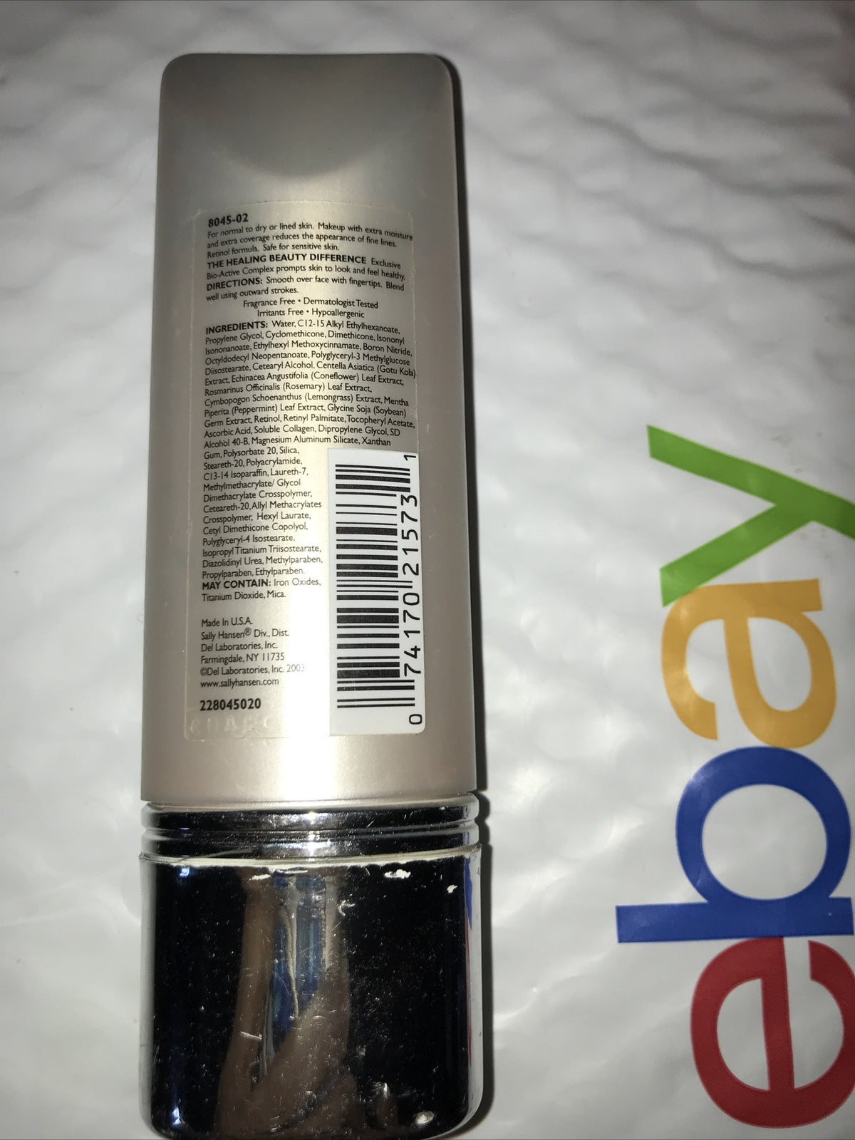 Skin Firming Line Minimizing Makeup with Retinol No Color - Sally Hansen