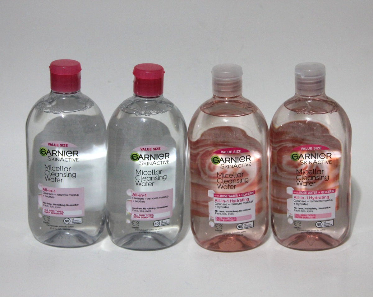 Garnier Micellar Cleansing Water All-In-1 - 4 Pack, 23.7 Fl Oz Each