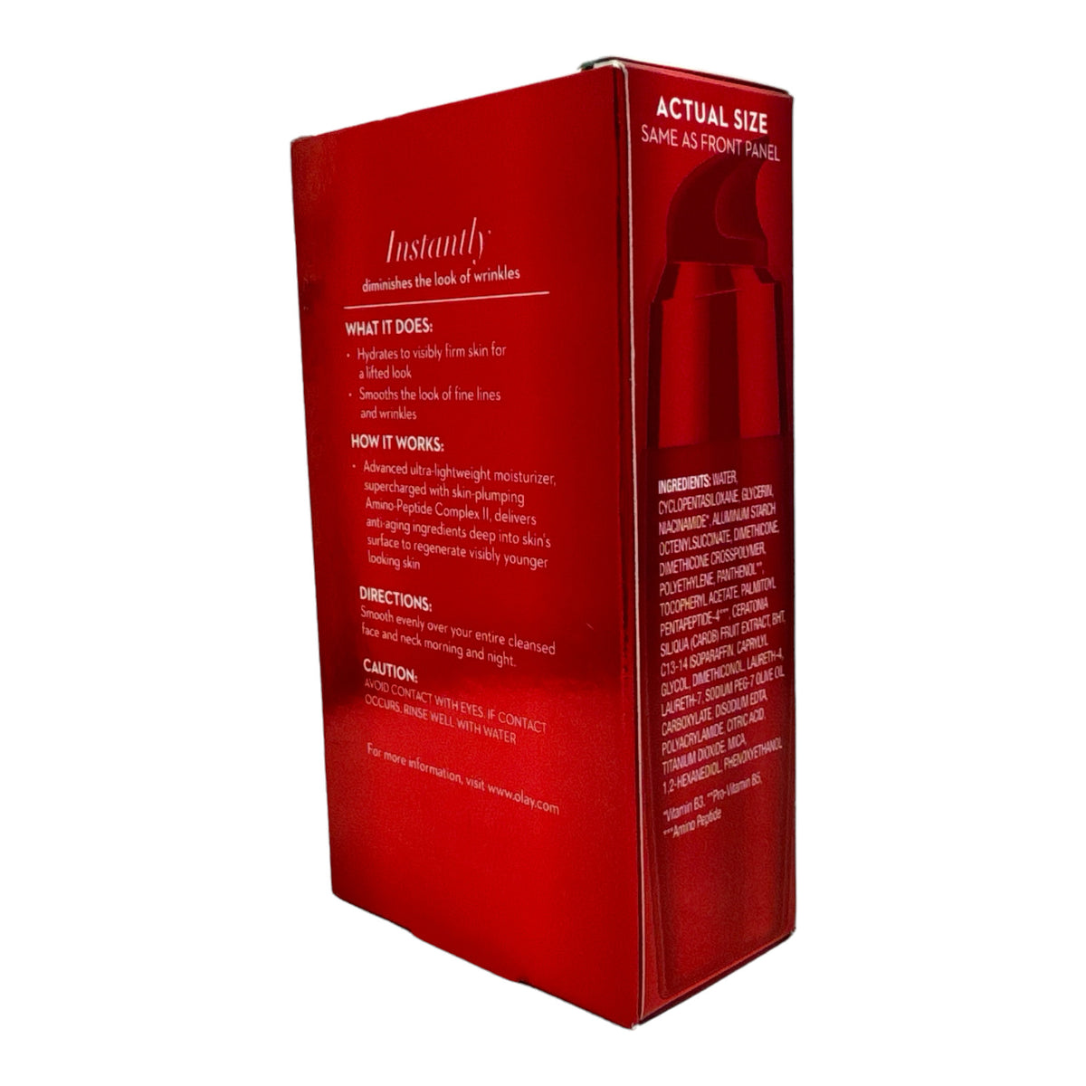 Olay Regenerist Micro-Sculpting Face Serum Fragrance-Free 50ml - Anti-Aging Moisturizer