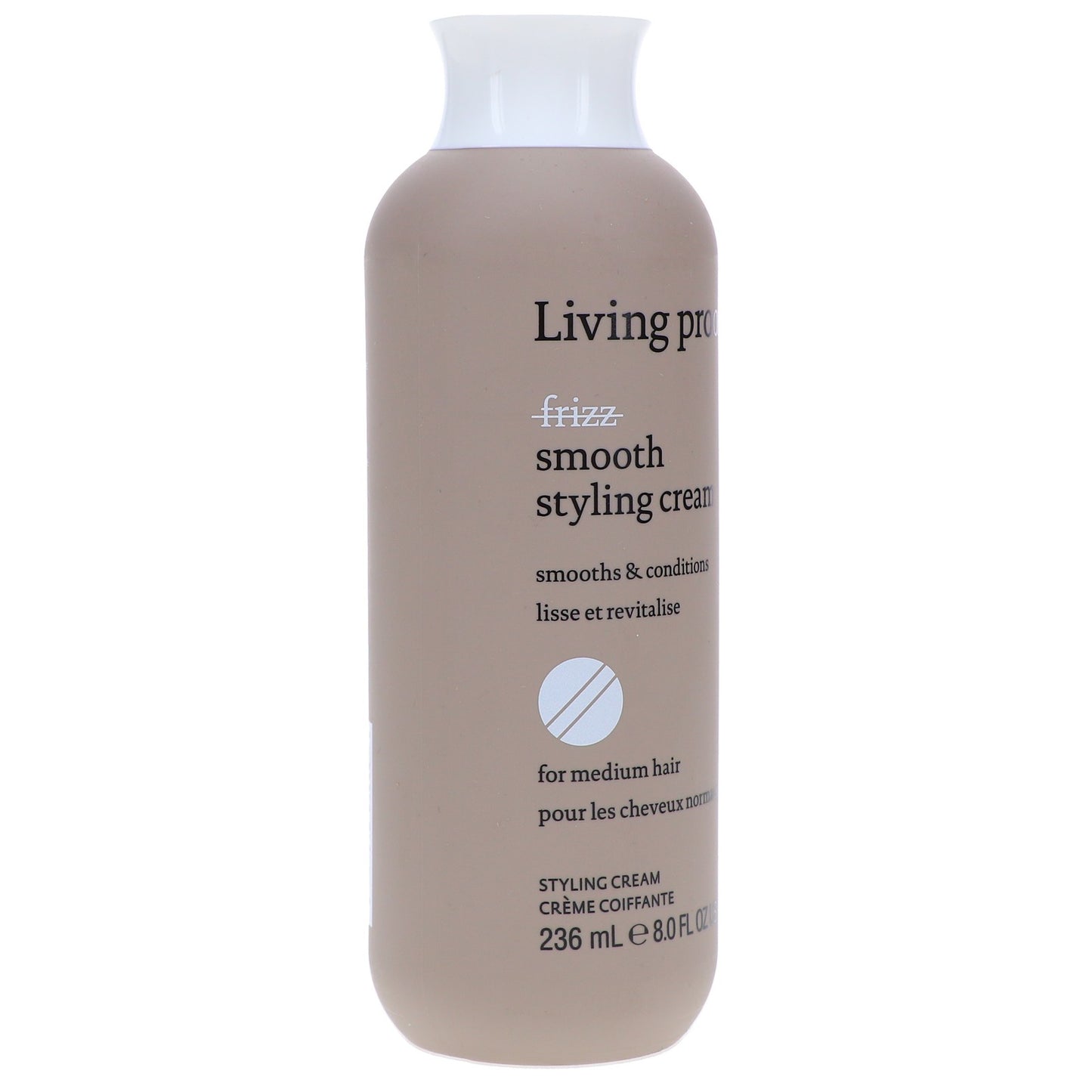 Hair Styling Cream for Frizz Control and Shine - 8 oz