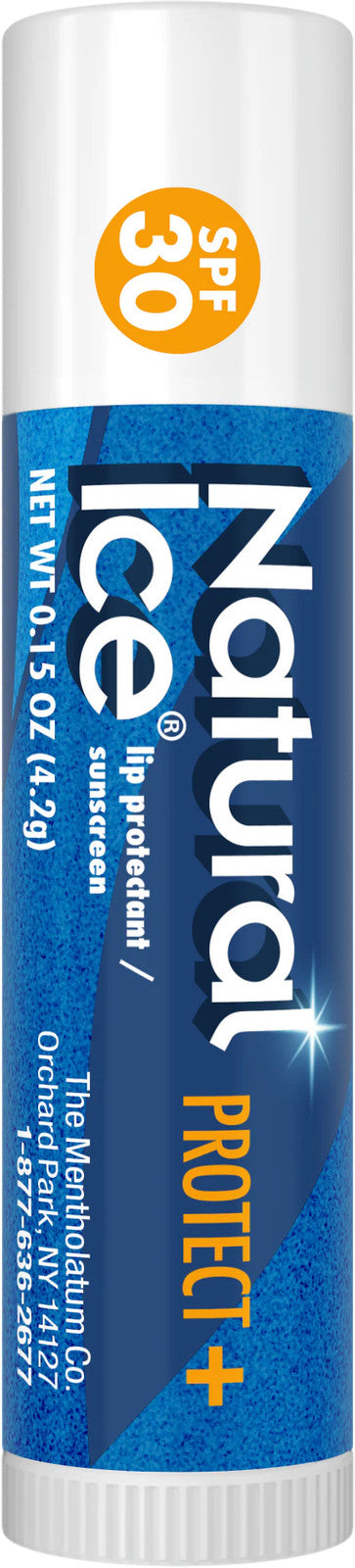 Medicated Lip Balm SPF 30 with Menthol - Soothing Cold Weather Protection 6 Pack
