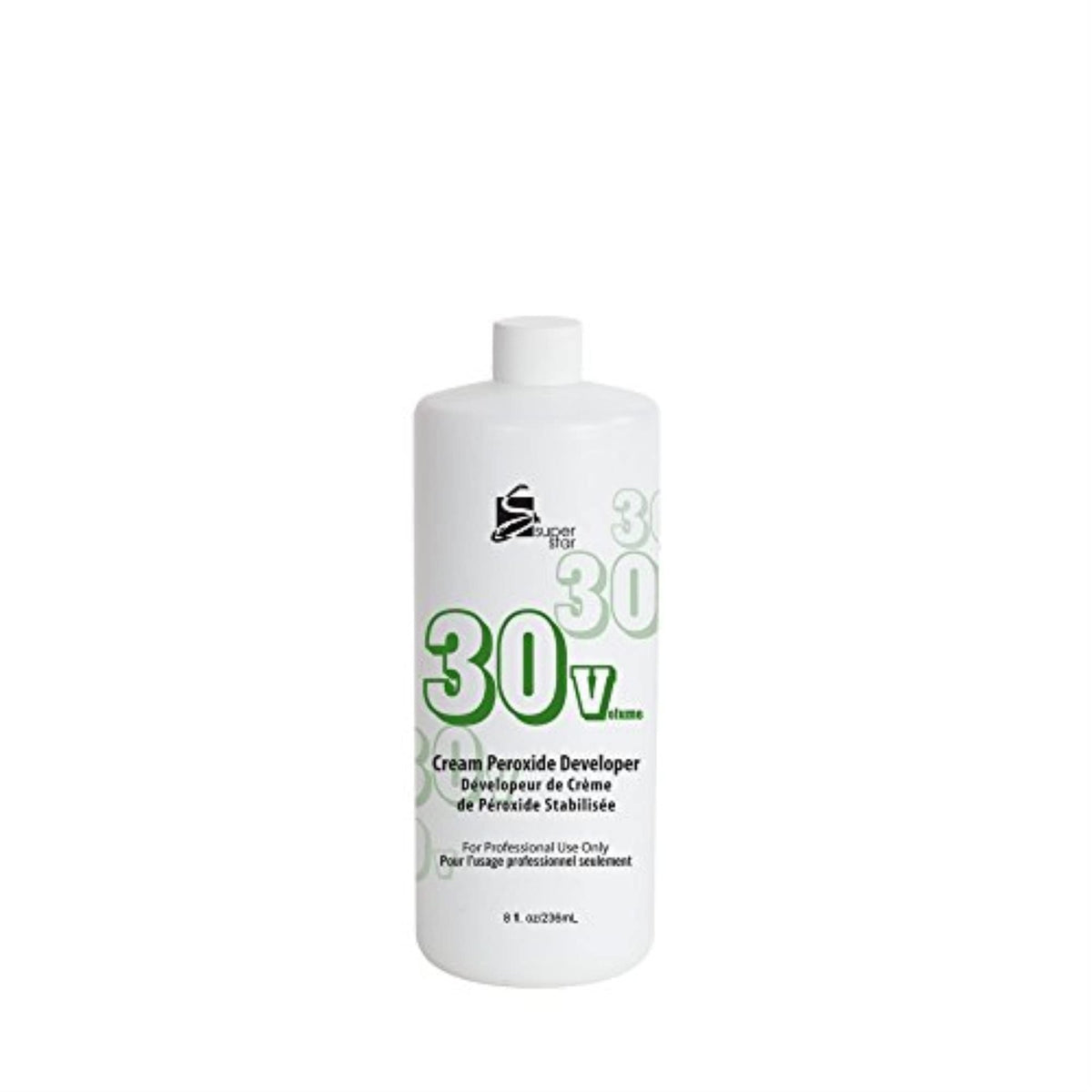 Cream Peroxide Developer 30 Volume for Hair Coloring - 8 Fl Oz