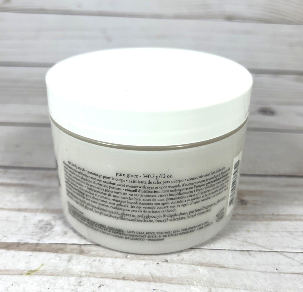 Philosophy Pure Grace Salt Body Scrub Holiday Jar 12oz