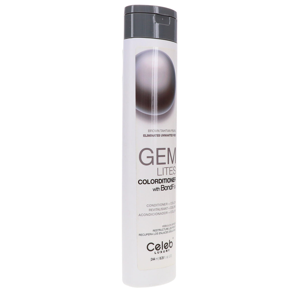 Gem Lites Colorditioner with BondFix Brown Tahitian Pearl 8.25 oz