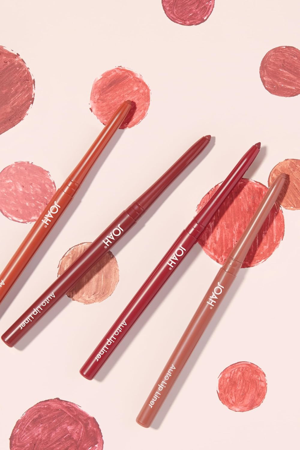 Auto Lip Liner Pencil Brown Sugar Retractable Matte Finish Waterproof