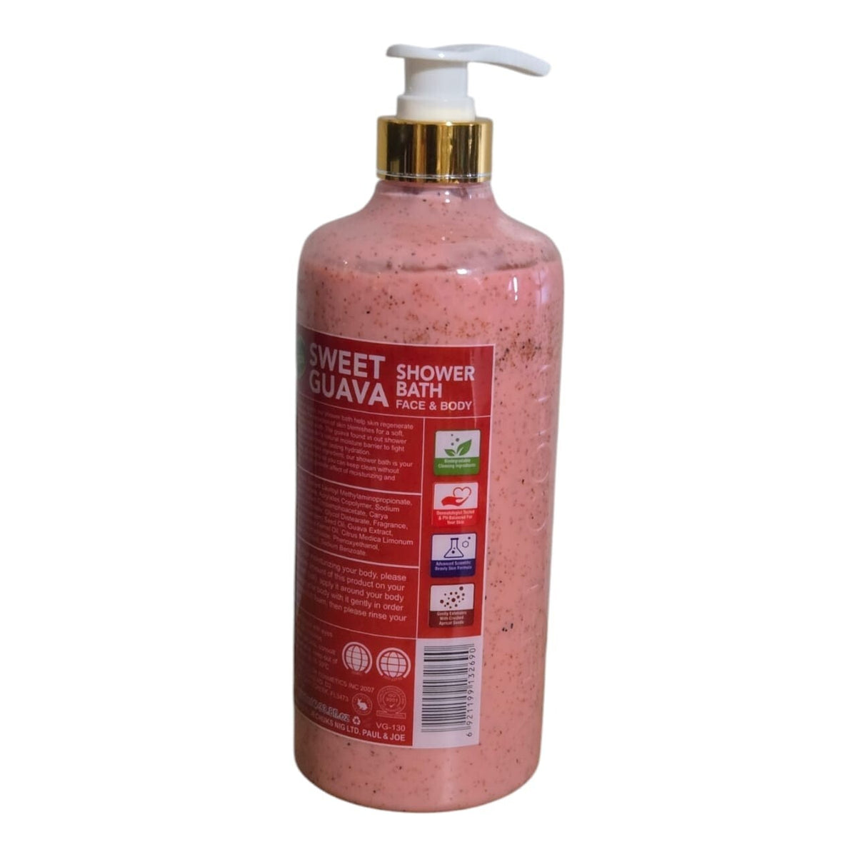 Veet Gold Sweet Guava Shower Bath with SPF 25 - 1000ml Body Wash