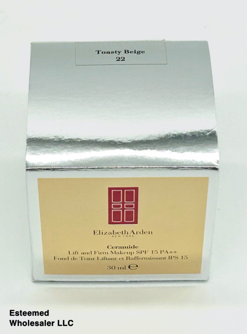 Elizabeth Arden Ceramide Lift & Firm Makeup SPF15 Toasty Beige 22 - 1.01oz