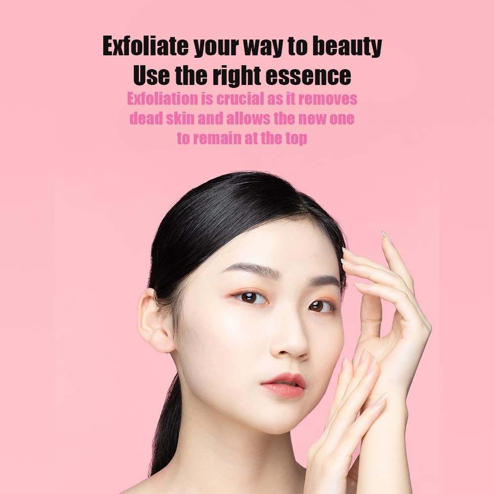 Peach Extract Body Scrub - Exfoliating Cream for Face & Body 140g