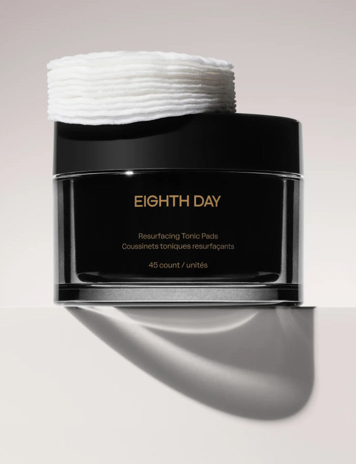 EIGHTH DAY The Resurfacing Tonic Pads – PHA/AHA Exfoliating ~ 45 Count