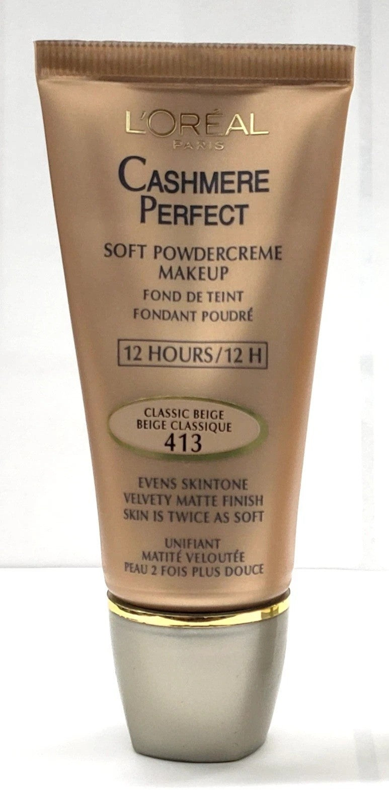 L'Oréal Cashmere Perfect Soft PowderCreme Foundation - Classic Beige