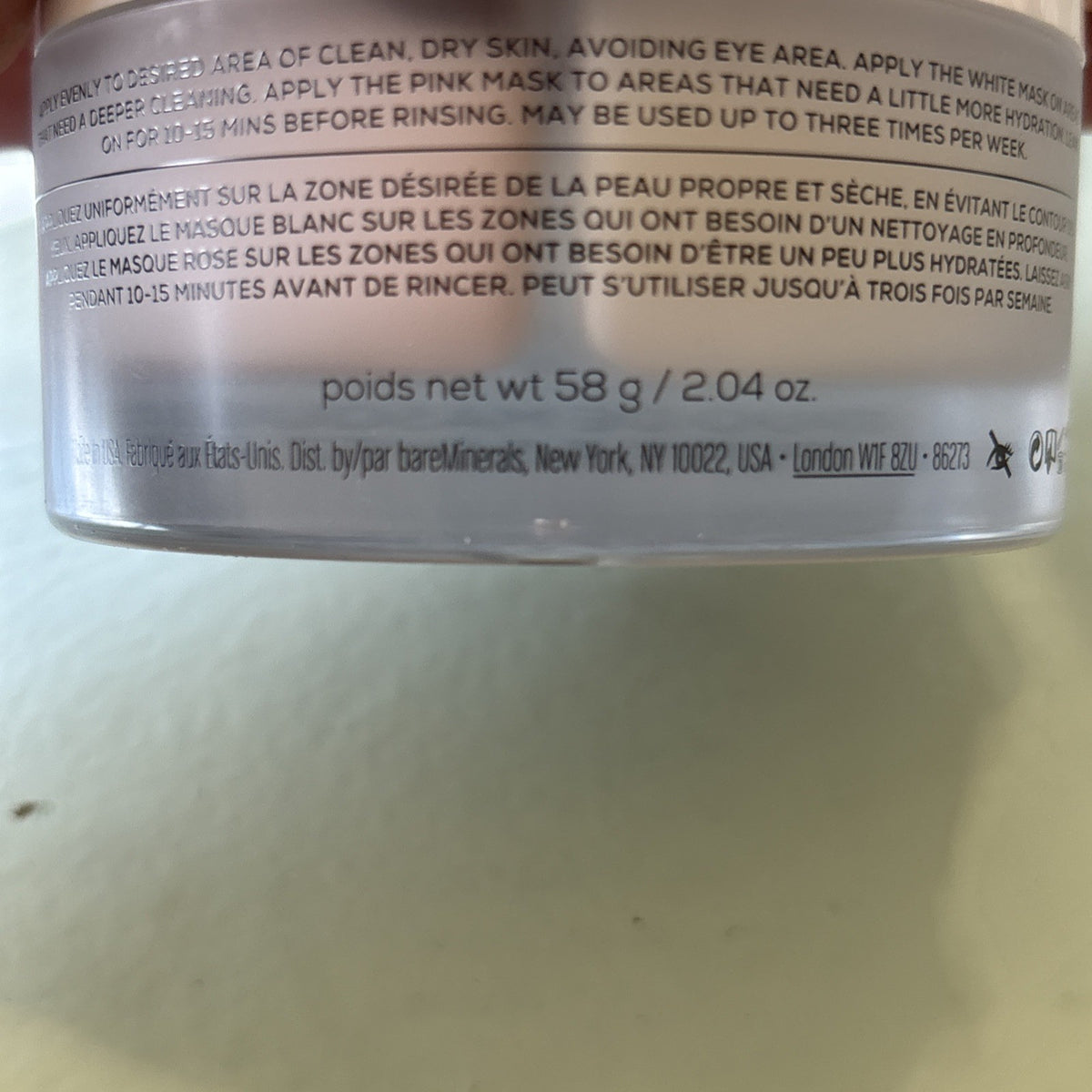 Claymates Mask Duo - Be Pure & Be Dewy, 2.04oz