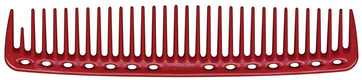 YS Park 402 Cutting Comb - Red Made in Japan Hair Styling Tool