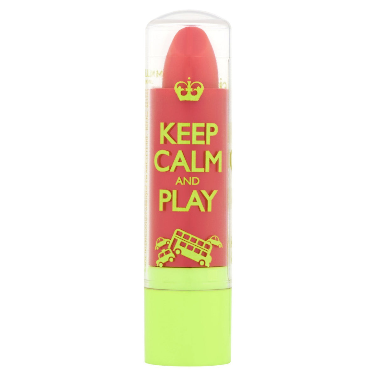 Travel-Size Lip Balm Set - Keep Calm & Play Kiss Lipstick Collection