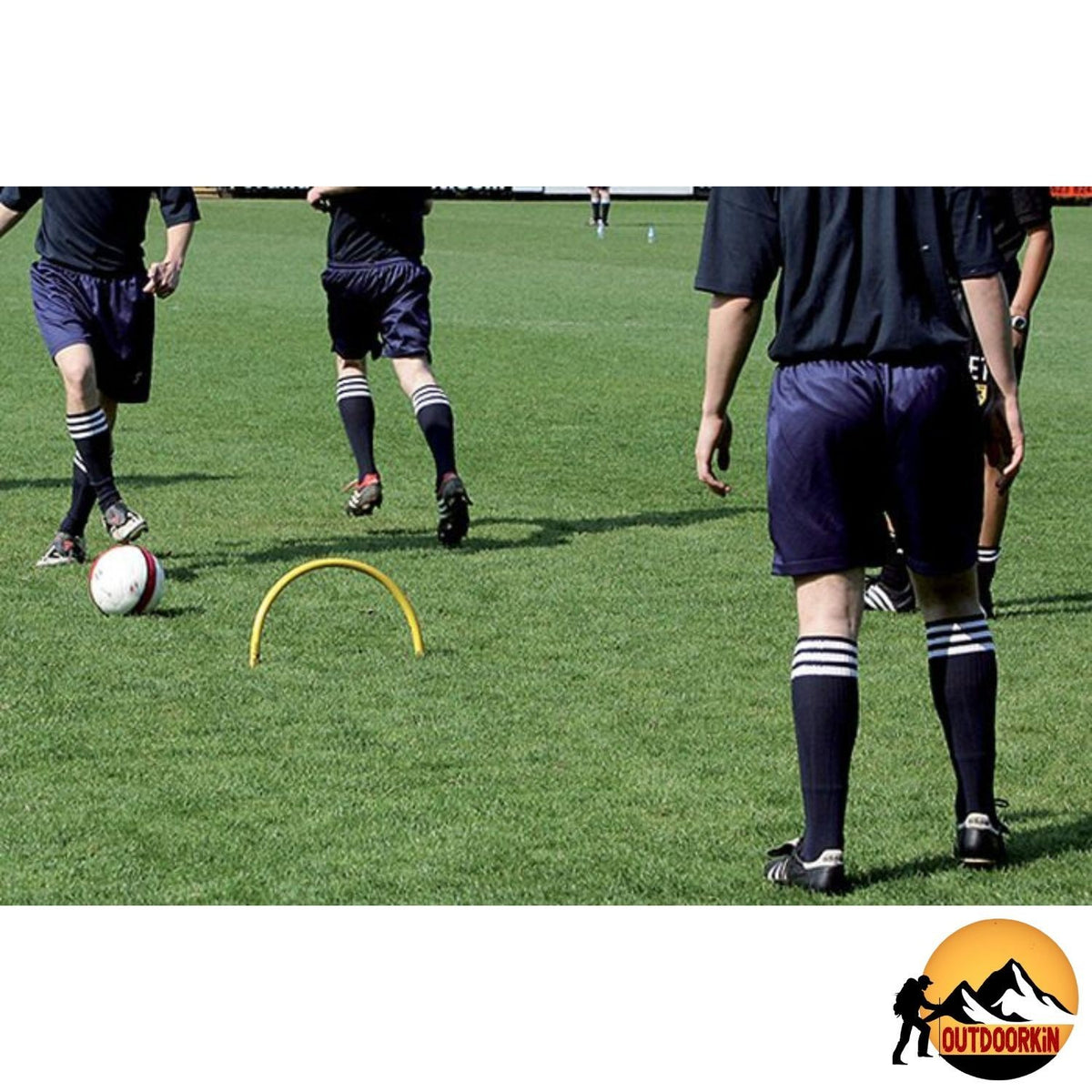 Training Arches Highlighter Green Soccer & Sports Practice Goals