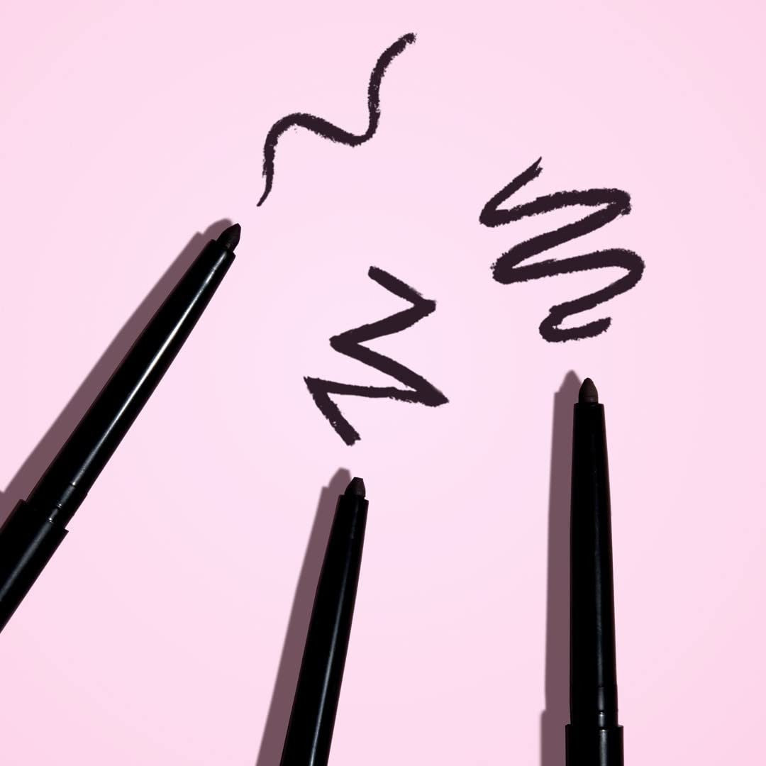 Waterproof Gel Eyeliner - Long Lasting 16 Hours, Smudge Proof, Black Brown