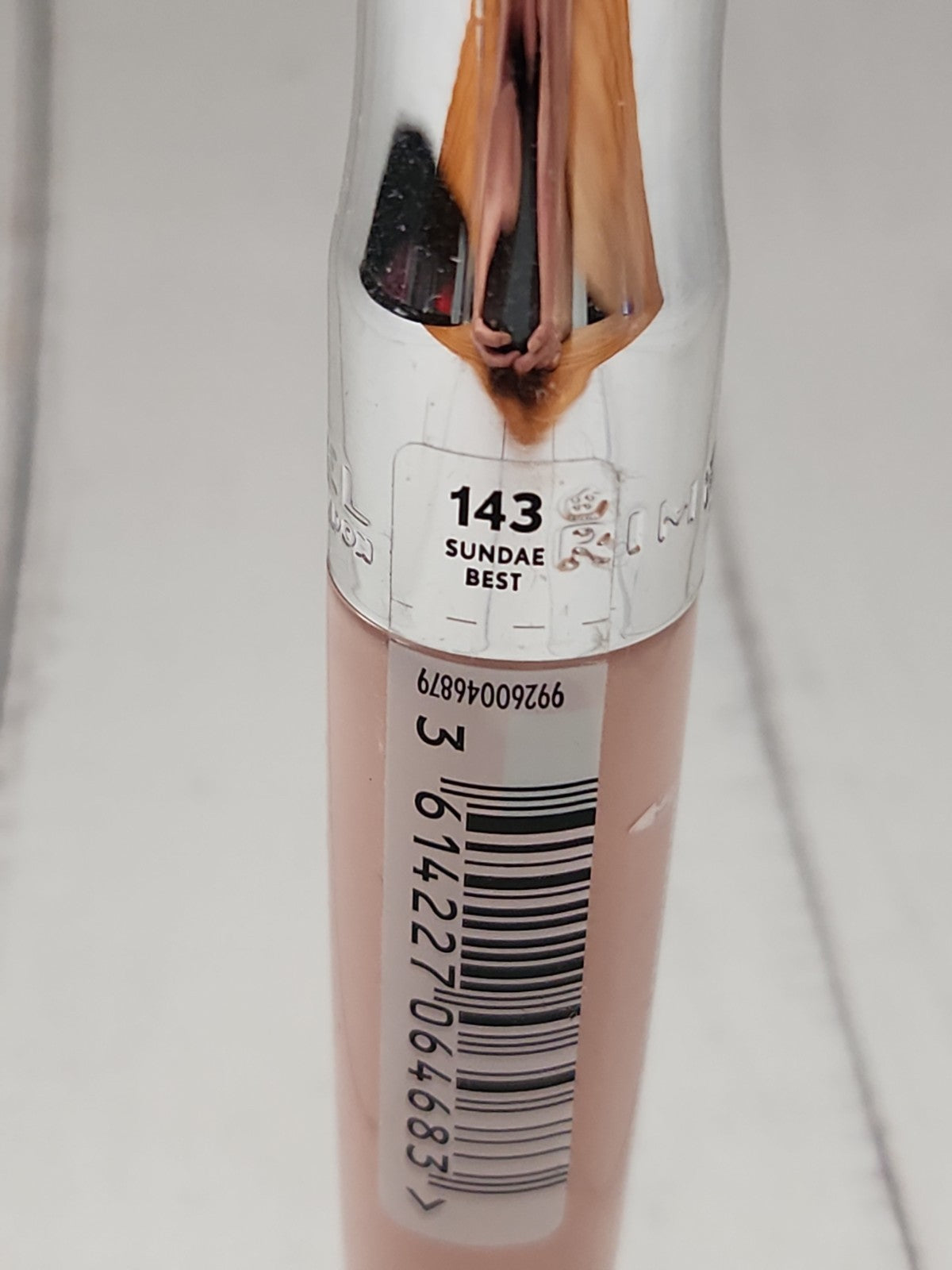 Rimmel Stay Glossy Lip Gloss 143 Sundae Best 0.18 fl oz - Hydrating Shine