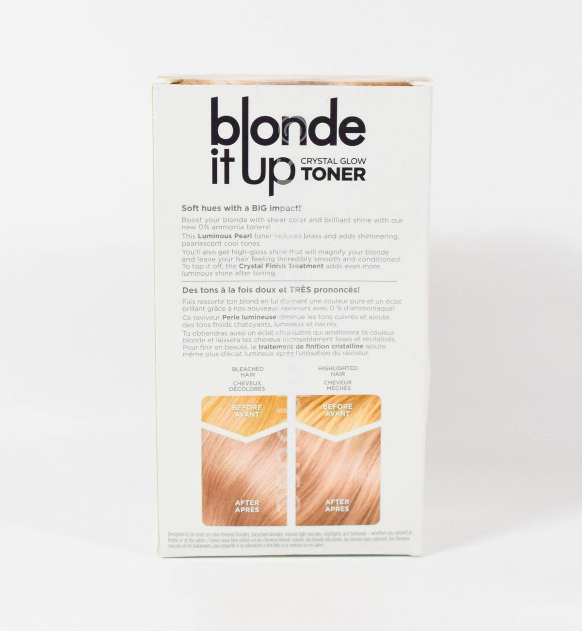 Luminous Pearl Glow Toner for Bleached & Highlighted Hair